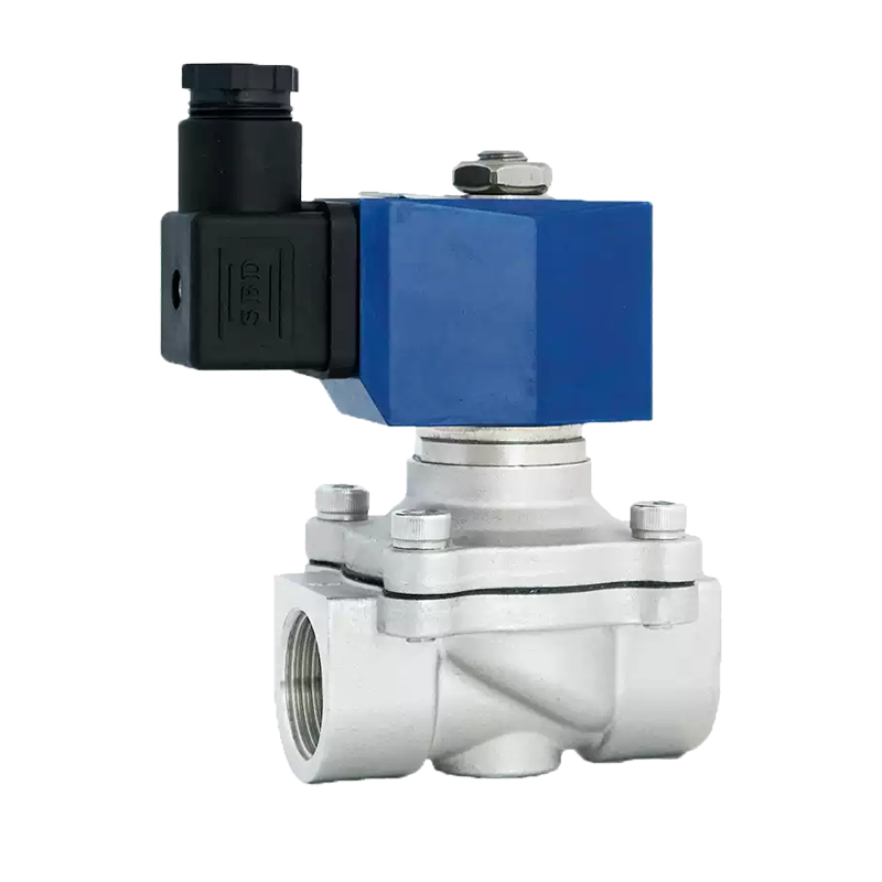 Diaphragm type low-pressure solenoid valve